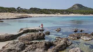 Cala Agulla (Cala Ratjada), without waves