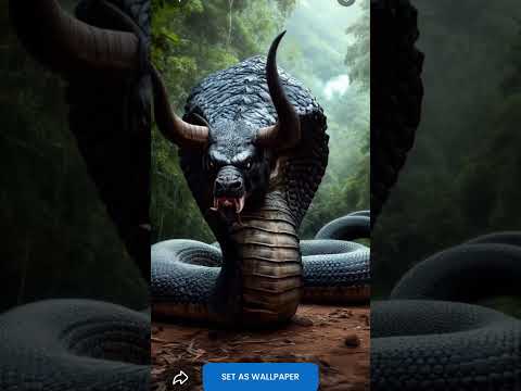 Buffalo x python hybrid fusion #marvel #hybrids #hybrid #monster #viralshort #shortvideo