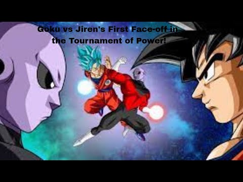 Goku vs Jiren's First Face-off in the Tournament of Power! #dragonball #anime #goku #animeedit