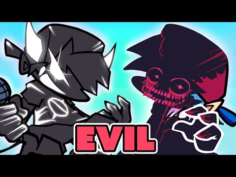 FRIDAY NIGHT FUNKIN' mod EVIL Boyfriend vs BF DAY 2!