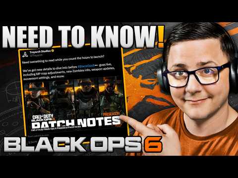 Black Ops 6: 12+ Things to Know before Launch | Pre Season Patch Notes