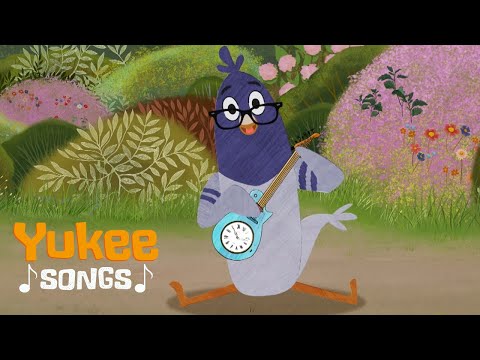 🎵 Fly Away Feathers Song 🕊️ Music and Songs for Kids | Yukee