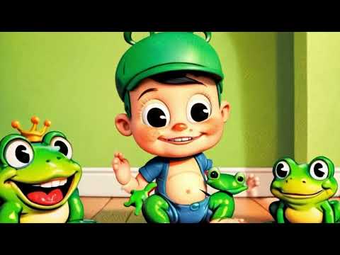 kids songs, toddlers fun song with animals, frog song, rhyme song, action animation 3D song for kids