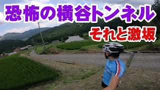 鵜川村井林道、横谷トンネル