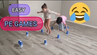 Jumping game | pe games and activities for kids | Primary school and elementary school