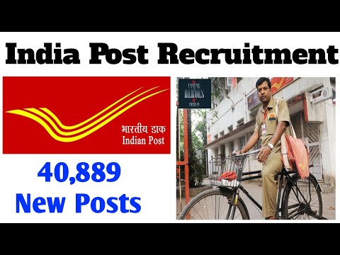 India Post Office New Vacancy 2023 | India Post 40,889 New Posts Online Apply 2023