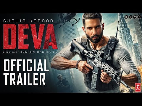 DEVA - Official Trailer | Shahid Kapoor | Pooja Hegde | Kubbra Sait | Deva Teaser Trailer Update