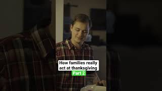 Family drama! (Pt2) #sketchcomedy #skit #comedyvideo #shorts #relatable #thanksgiving #familydrama