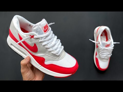 How To Loosely Lace NIKE Air MAX 1 | Laces style