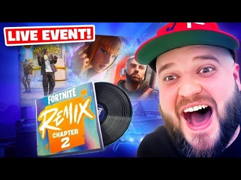 Fortnite CHAPTER 2 Remix FULL Trailer And Concert Reaction