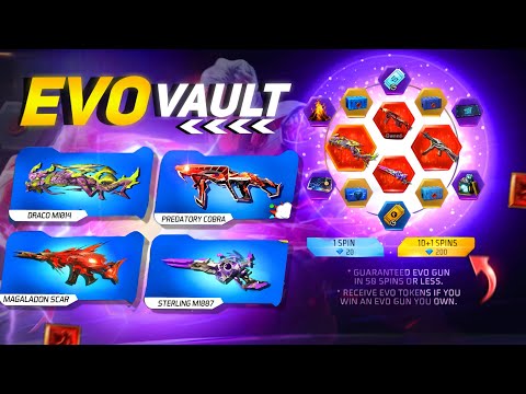 Next Evo Vault Event Free Fire | Free Fire Evo Vault | Evo Draco M1014 Return | Free Fire New Event