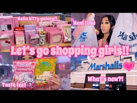 COME SHOPPING WITH ME ♡ | Marshalls & Ross (new items,beauty, hygiene, decor, & so much hello kitty)