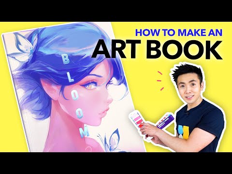 How to Make and Self Publish Your Own Art Book!