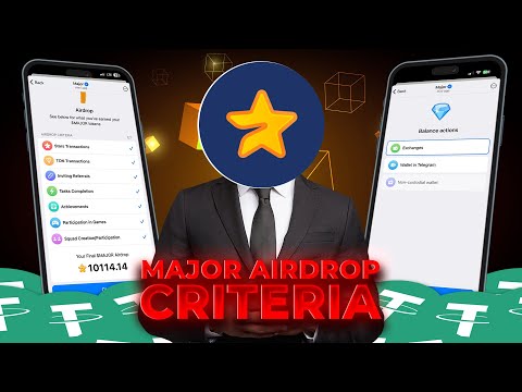 MAJOR'S Airdrop Criteria & Wallet Connection || How much are you allocated?