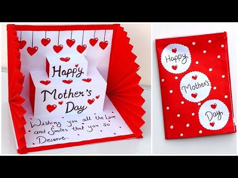 Easy Pop up card for Mother's day 2024 / DIY Mother's day greeting card / Happy Mother's day card