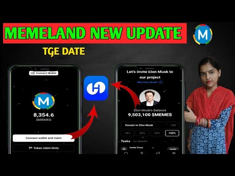 Memeland new update | Memeland TGE date |  memeland listing on hotcoin |