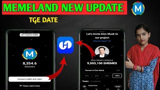 Memeland new update | Memeland TGE date |  memeland listing on hotcoin |