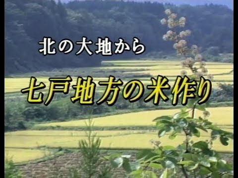 北の大地から　七戸地方の米作り