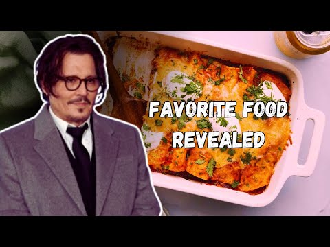 Johnny Depp's Favorite Food Revealed: Chicken Enchiladas!