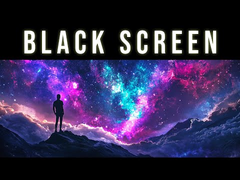 Manifest Your Dreams Quickly | 963 Hz Frequency of God | Black Screen Manifestation Sleep Meditation