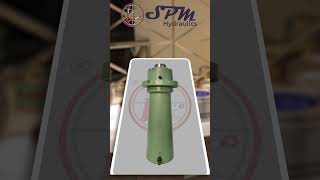 Custom design cylinder for steel industries. #HydraulicCylinder  #SteelIndustries #MakeInIndia