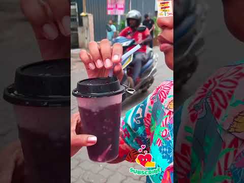 Nitrogen Kala Khatta juice 🧃🥤  one time fine 🤣 #shorts #kalakhatta #juice