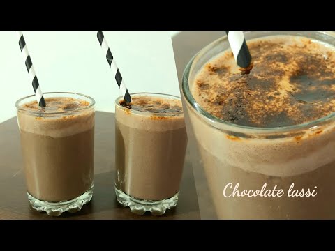 Chocolate lassi recipe in telugu || Summer drinks || Chocolate lassi in telugu || lassi in telugu