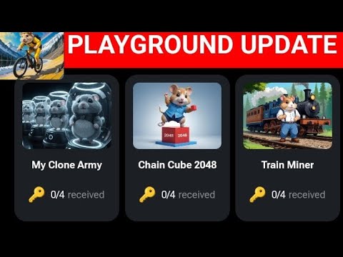 Hamster Kombat Playground Update How To Get More Keys