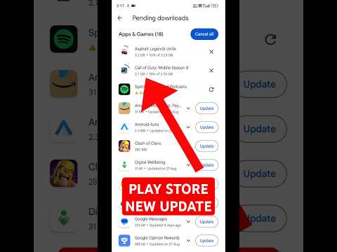 Play Store New Update | Play Store New Update 2024 | Download & Update Multiple Apps Together