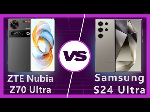 Nubia Z70 Ultra vs Samsung S24 Ultra Detailed Comparison