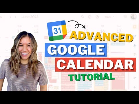 Advanced Google Calendar Tutorial