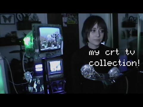 showing u my crt tv collection!