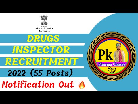 Drug inspector Vacancy 2022 || Government Drug Inspector recruitment 2022 Public service commission