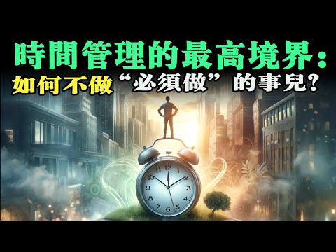 時間管理的最高境界：如何不做‘必須做’的事兒？