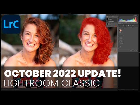 NEW Lightroom Classic Features (October 2022) - AI Masking and Content Aware Retouching!