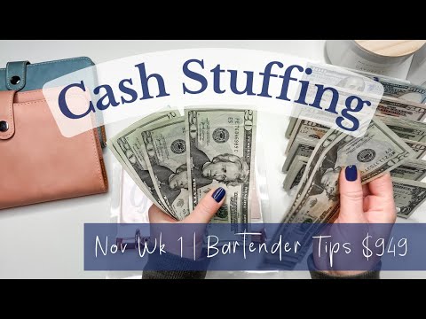 Weekly Cash Stuffing $949 | Nov No. 1 | sinking funds & savings challenges 2023