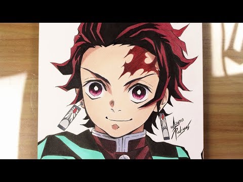 Drawing KAMADO TANJIROU - Kimetsu no Yaiba