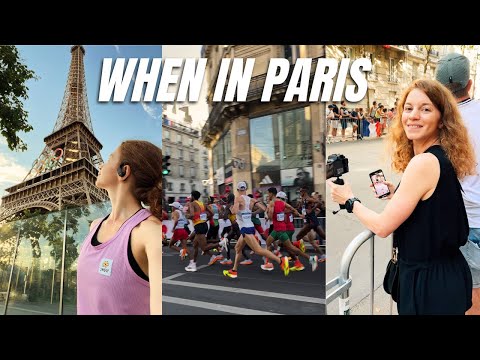 A Runner’s Weekend at the Paris Olympics | Paris Running Vlog