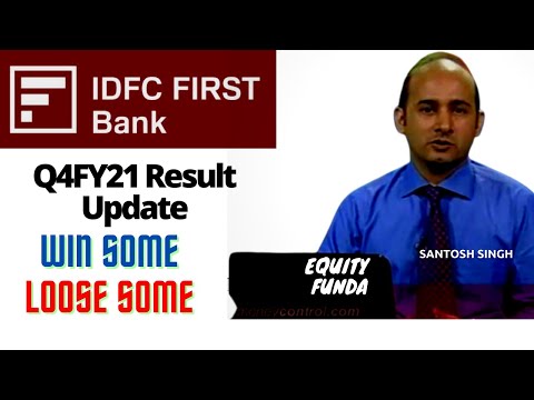 IDFC First Bank Result Updates | Q4FY21 & FY21 | by Santosh Singh