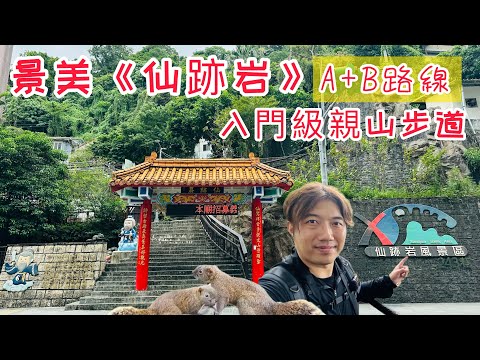 景美《仙跡岩》｜都市裡的入門級親山步道｜非常親民老少咸宜都能勝任｜接近捷運站，5分鐘抵達登山口｜