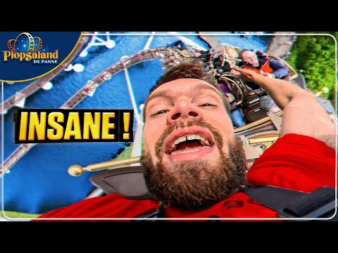 WE RODE THE MOST INSANE ROLLER COASTER IN EUROPE!