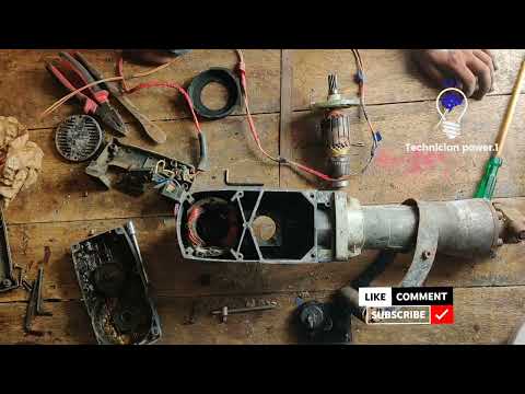 Young Cheng 16KG Demolition Hammer PH65A Armature Field Coil #youtube #automobile