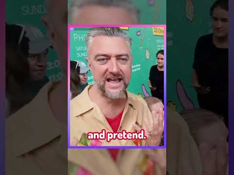 Sean Gunn admits he's a cyborg! #ComicCon #shorts