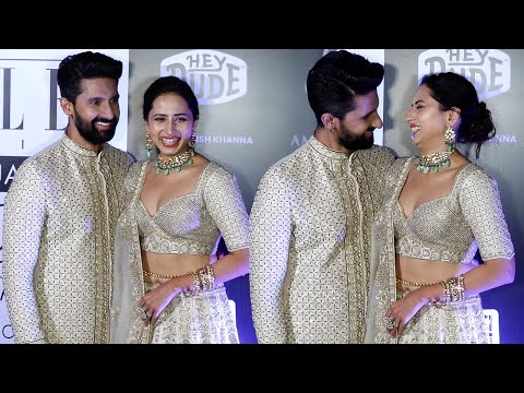 Ravi Dubey And Sargun Mehta Arrive At Elle India Graduates Awards 2024