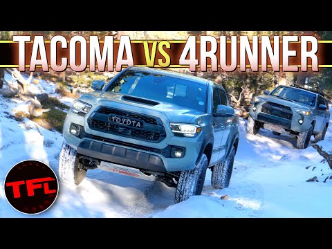 Trail Beasts | We Put Toyota’s Two Best Off-Roaders To The Test Up a Mountain In The Snow!