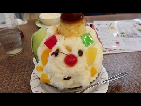 🍧🍧鹿児島天文館むじゃき!プリンしろくま🍧🍧&チキン南蛮カレー🍛🍛