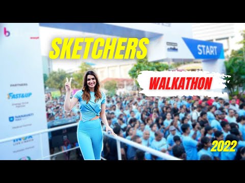 Kriti Sano, Siddhant Chaturvedi & Stebin Ben at Skechers Mumbai Walkathon 2022 |Vlog Live Concert