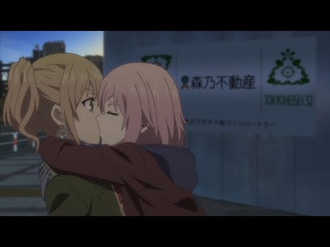 Anime girl kiss girl #6 | Lesbian kiss