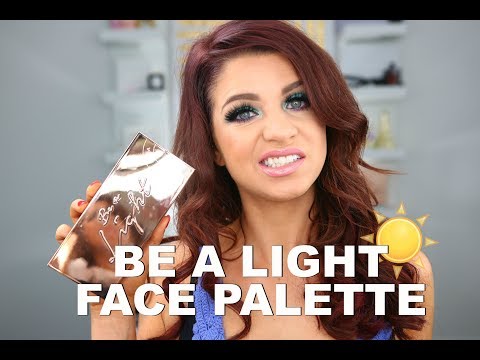 BECCA BE A LIGHT FACE PALETTE REVIEW | MAKEUPMOLLY