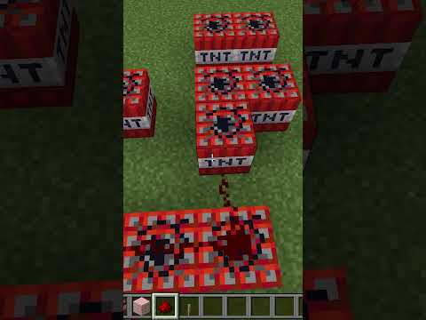 TNTでハート作る！goodボタン！【Minecraft】